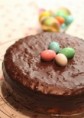 Bolo de chocolate com Aveia